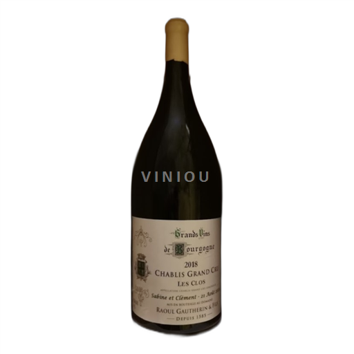 Burgundija Chablis grand cru Raoul Gautherin & Fils Les Clos 2018
