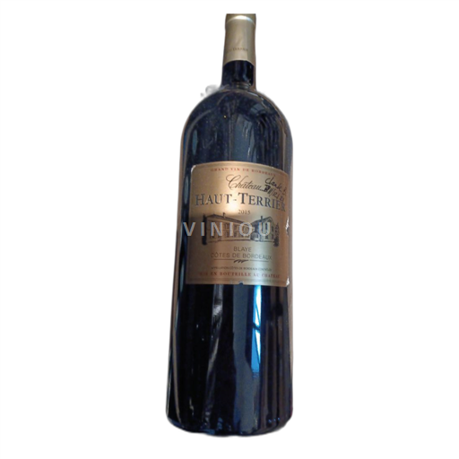 Vin Rouge sec Tradition Château Haut-Terrier 2015 France Bordeaux Blaye-côtes-de-bordeaux AOC