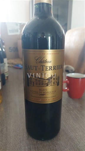 Burdeos Blaye-Côtes de Burdeos Château Haut-Terrier 2015