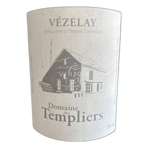 Bourgondië Bourgogne Vézelay Domaine des Templiers 2017