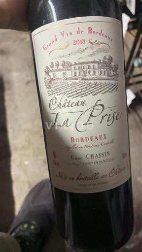 Bordo Château La Prise 2018