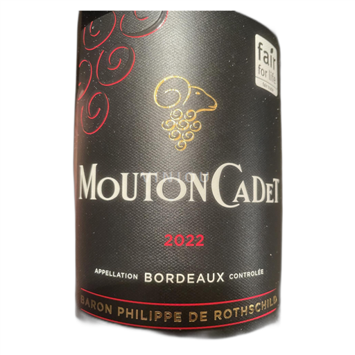 Bordeaux Mouton Cadet 2022