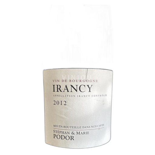 Borgogna Irancy Stéphan & Marie Podor 2012