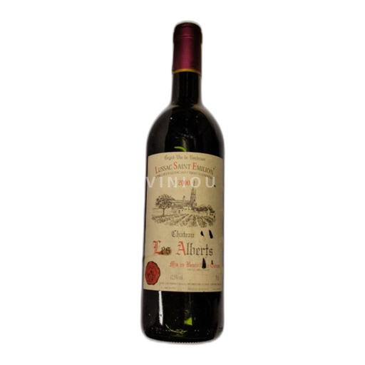Burdeos Lussac-Saint-Émilion Château Les Alberts 2000