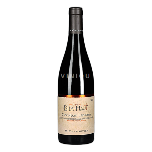 Roussillon Côtes del Roussillon Villages Chapoutier Ocultum Lapidem 2018