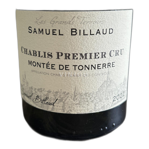 Bourgogne Chablis Premier Cru Samuel Billaud Montée de Tonnerre 2022