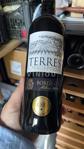 Burdeos Bordeaux Terres d'Exception 2016