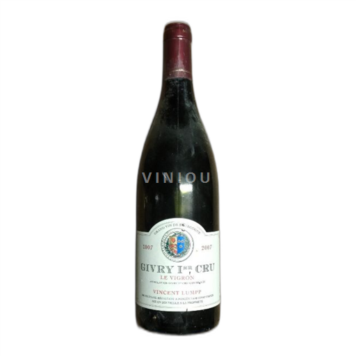 Burgundy Unspecified Vincent Lumpp Le Vigron 2007