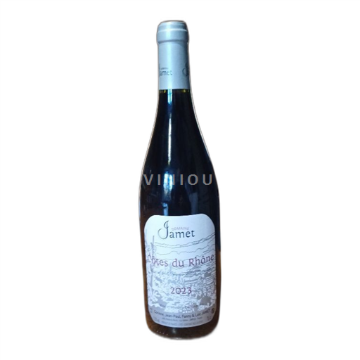 Rhônen laakso Côtes-du-rhône Domaine Jamet 2023