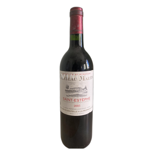 Bordeaux Saint-Estèphe Château Martin 2005