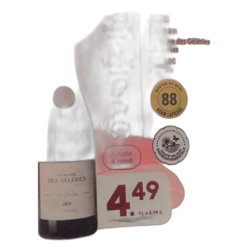 Loiredalen Chinon Domaine des Géleries 2023