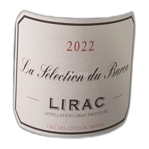 Valle del Ródano Lirac La Sélection du Baron 2022