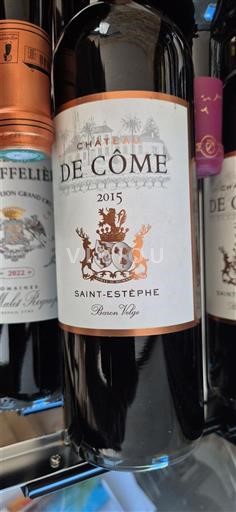 Burdeos Saint-Estèphe Château de Côme 2015