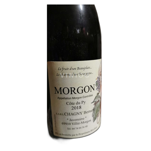 Beaujolais Morgon Chagny Bernard Côte du Py 2018