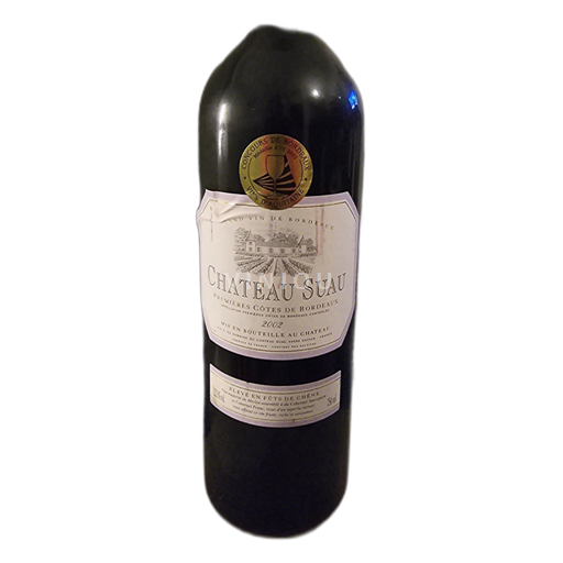 Bordeaux Côtes-de-Bordeaux Chateau Suau 2002