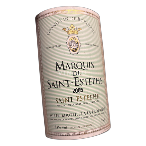 Bordeaux Saint-Estèphe Marquis de Saint-Estèphe 2005