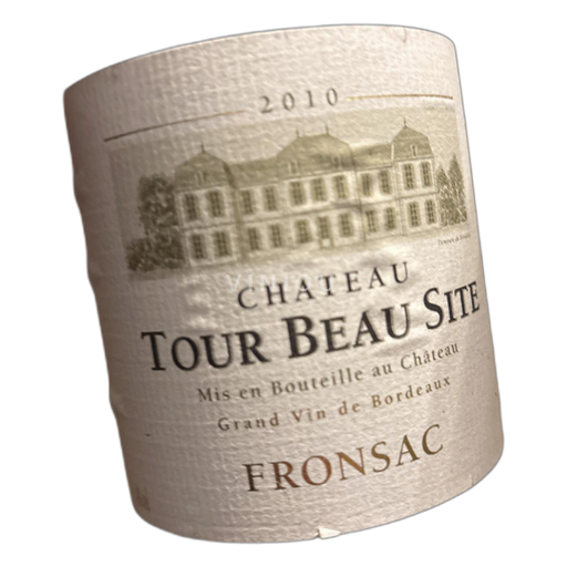 Burdeos Fronsac Château Tour Beau Site 2010