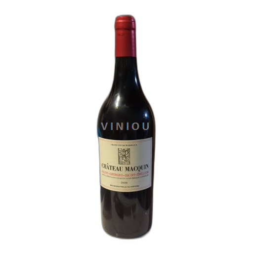Bordeaux Saint-Georges-Saint-Émilion Château Macquin 2020