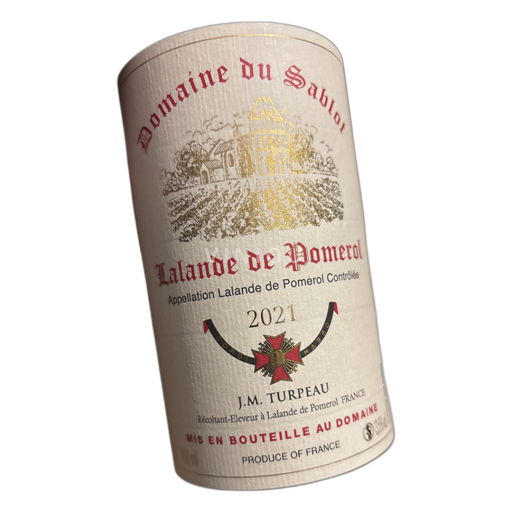 Bordéus Lalande-de-Pomerol Domaine du Sablot 2021