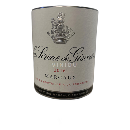 Bordeaux Margaux Giscours La Sirène 2016