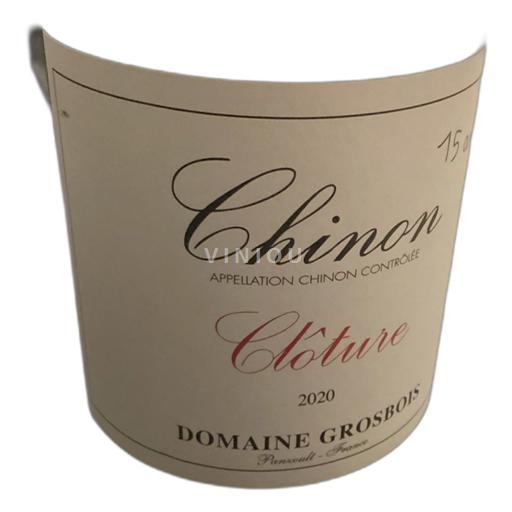 Dolina Loare Chinon Domaine Grosbois Clôture 2020