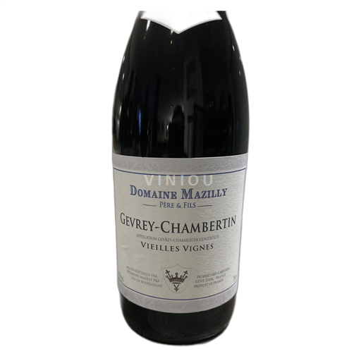 Bourgogne Gevrey-chambertin Domaine Mazilly Vieilles Vignes 2020
