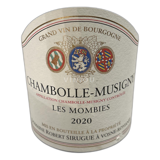 Borgogna Chambolle-Musigny Domaine Robert Sirugue Les Mombies 2020