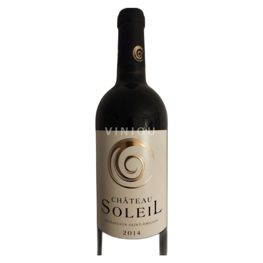Vin Rouge sec Château Soleil 2014 France Bordeaux Saint-Émilion Grand Cru AOC