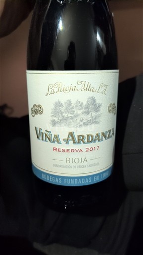 La Rioja Rioja La Rioja Alta Vina ardanza reserva 2017