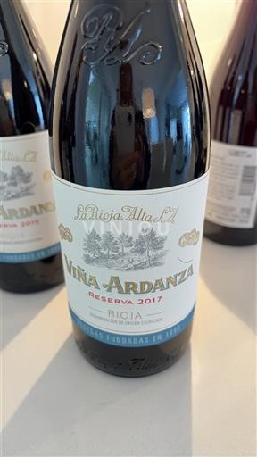 La Rioja Rioja La Rioja Alta Vina ardanza reserva 2017