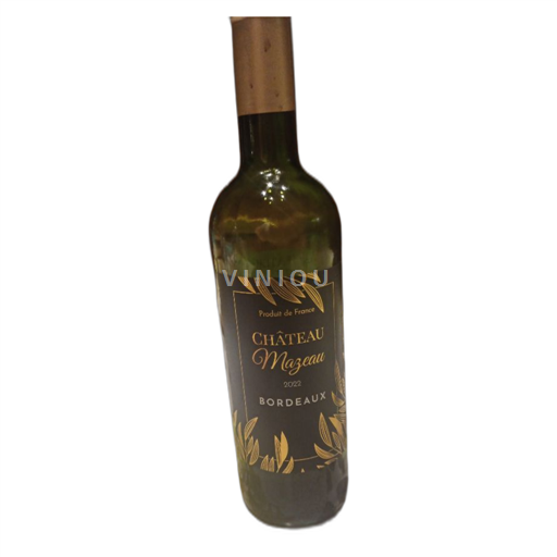 Bordeaux Ospecificerad Château Mazeau 2022