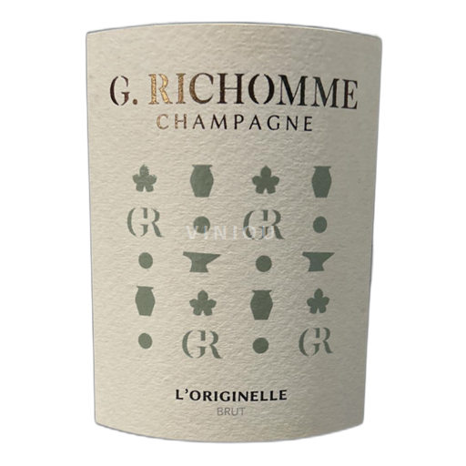 Champaña Champán G. Richomme L'Originelle Brut Sin añada