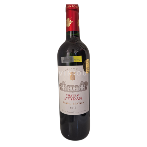 Bordeaux Pessac-Léognan Château d'Eyran 2016