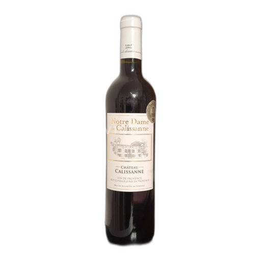 Vin Rouge sec Notre Dame de Calissanne Château Calissanne 2021 France Provence Coteaux-d'aix-en-provence AOC
