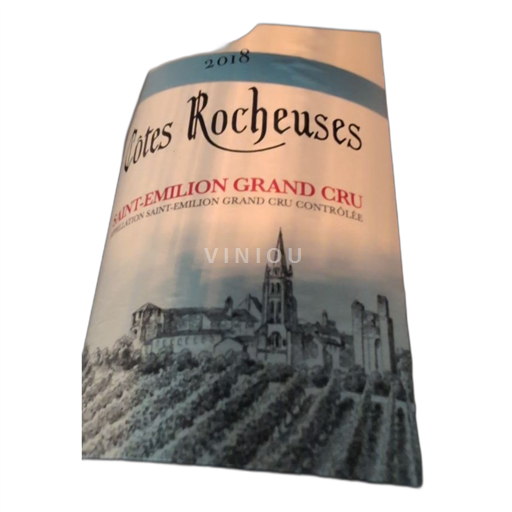 Burdeos Saint-Émilion Gran Cru Côtes Rocheuses 2018