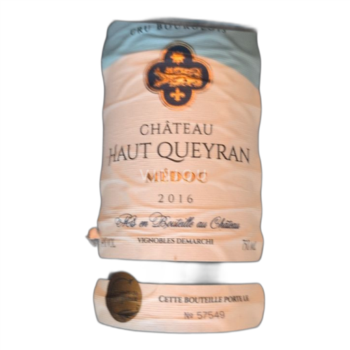 Bordéus Médoc Château Haut Queyran 2016