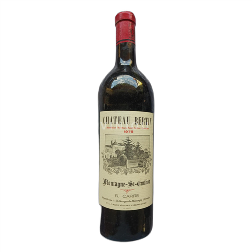 Bordeaux Bordeaux Supérieur Chateau Bertin 1975 1975