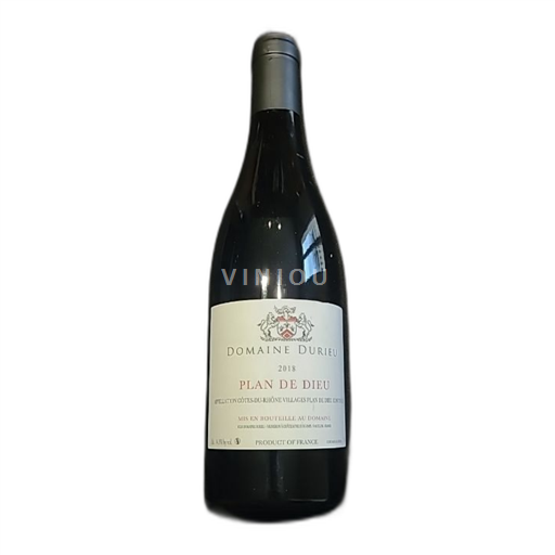 Rhône-dalen Ikke specificeret Domaine Durieu Plan de Dieu 2018