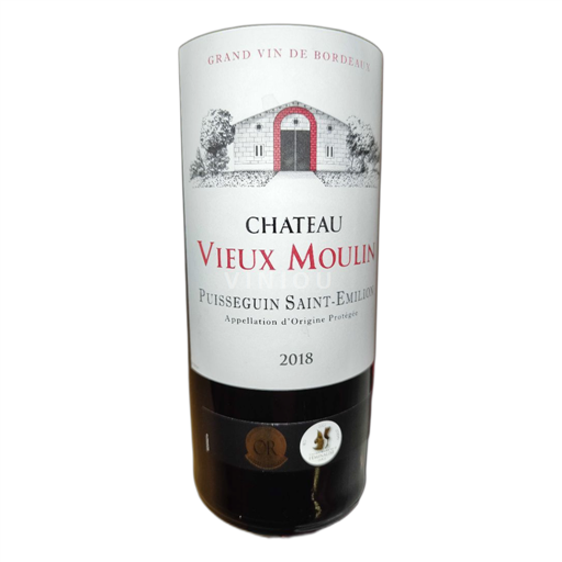 Bordeaux Puisseguin-Saint-Émilion Chateau Vieux Moulin 2018