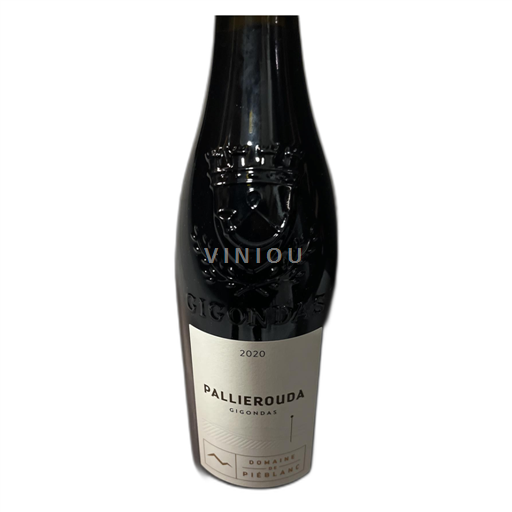 Rhônen laakso Gigondas Domaine de Piéblanc Pallierouda 2020