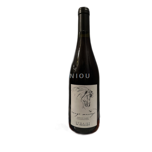 Languedoc ja Roussillon Gard Domaine Gressac Rouge Sauvage 2013