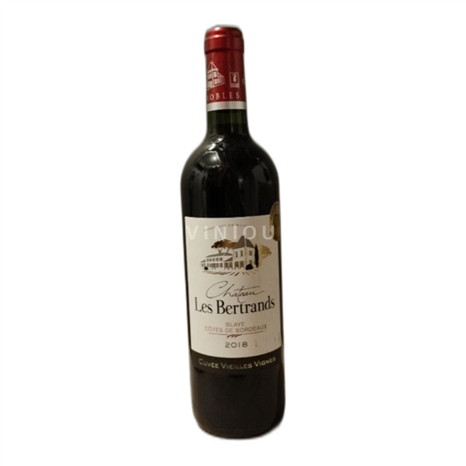 Bordeaux Blaye-Côtes-de-Bordeaux Château Les Bertrands Vieilles Vignes 2018