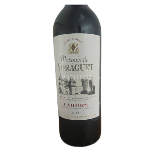 Sydvestfrankrig Cahors Marquis de Voraguet Réserve 2014