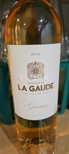 Provence Coteaux d'Aix-en-Provence Château de La Gaude Garance 2016