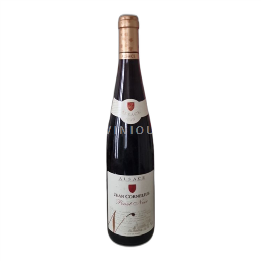 Vin Rouge sec Pinot Noir Jean Cornelius 2018 France Alsace AOC