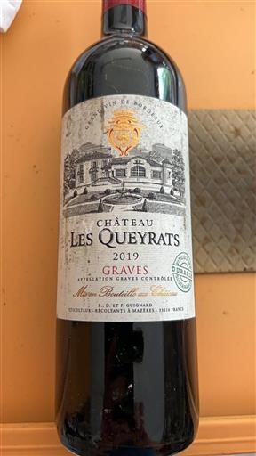 Bordeaux Graves Château Les Queyrats 2019