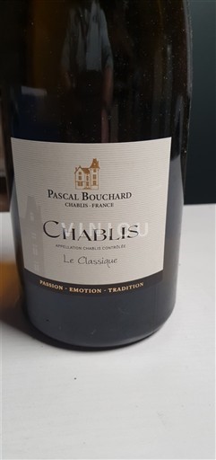 Burgundsko Chablis Pascal Bouchard Le Classique Neročník