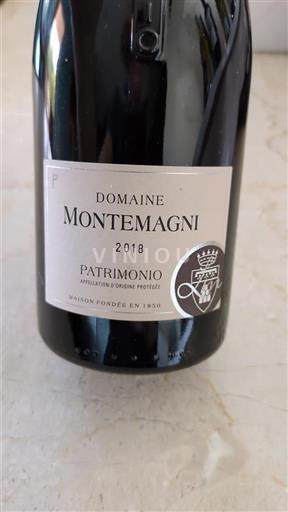 Córcega Patrimonio Domaine Montemagni 2018
