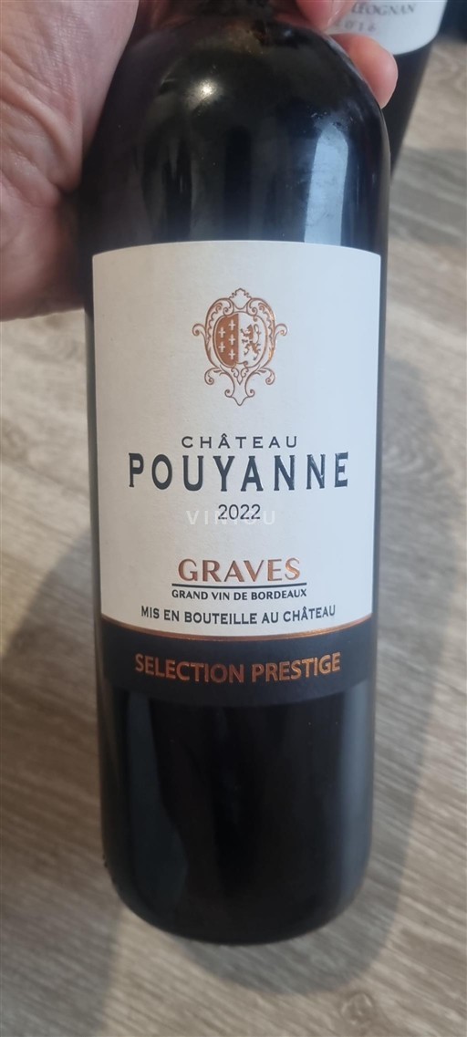 Bordeaux Graves Château Pouyanne Sélection Prestige 2022