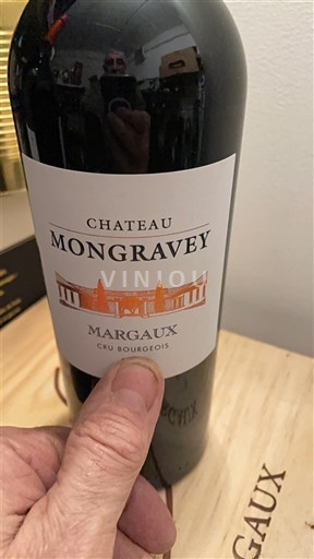 Bordéus Margaux Château Mongravey 2022